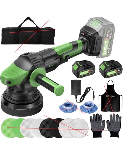 Ginour cordless car polisher - cordless,