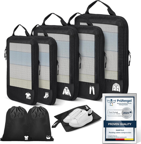 Compression packing cubes for - compression,