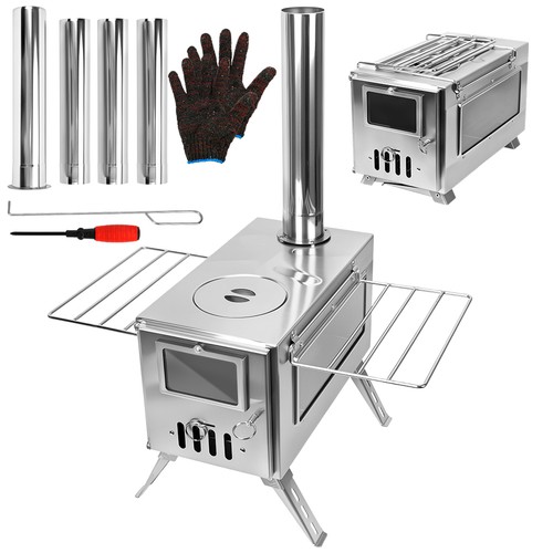 Portable wood burning cooking - wood,