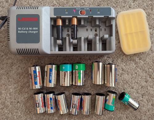 Uniross battery charger nimh - uniross,
