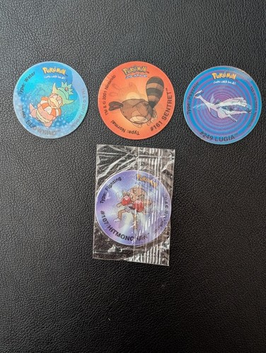 Pokémon tazos genuine - pokémon,