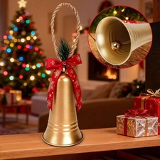 Christmas Bells, Large Metal
