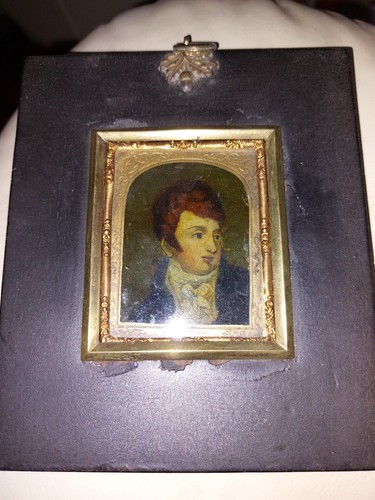 Antique naive painting - naive, of