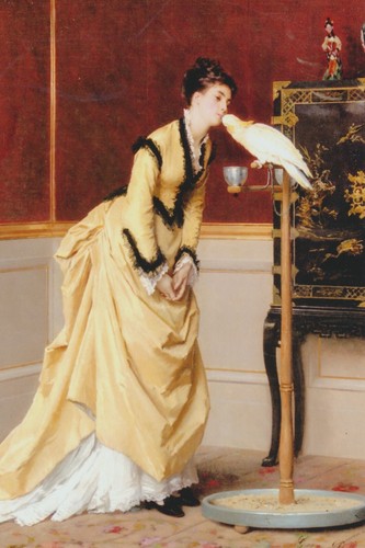 7x5 print victoriran lady - print,