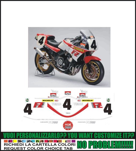 Stickers 750 replica eddie - stickers,