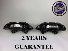 GENUINE RANGE ROVER SPORT L320 FRONT  BREMBO BRAKE CALIPERS 02-12 EXCHANGE BLACK