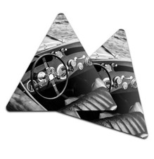 Triangle coaster vintage - triangle,