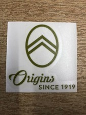 CITROEN CENTENERY ORIGINS
