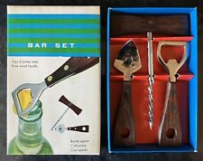 Bar Set - 3 Piece - Boxed - Vintage - Retro - Home Bar - Man Cave*