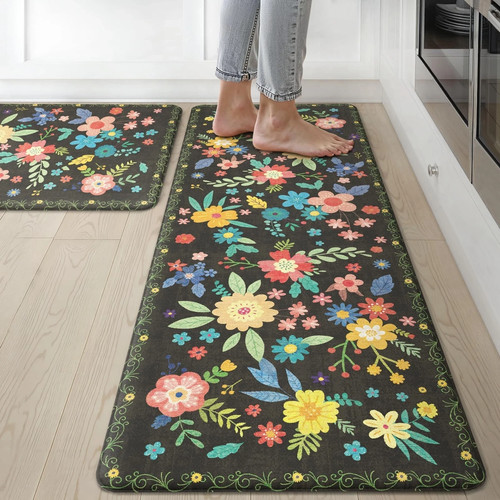 Kitchen mats for floor - floor, 2pcs