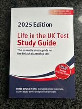 Life in the UK Test: Study Guide 2025 by Henry Dillon Paperback (NEW) Free P+P