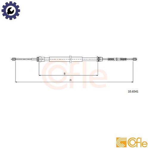 Cable pull parking - pull, brake