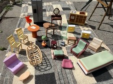 Large Job Lot Of Hannah Montana Dolls House Furniture Malibu Beach inc Egg Chair