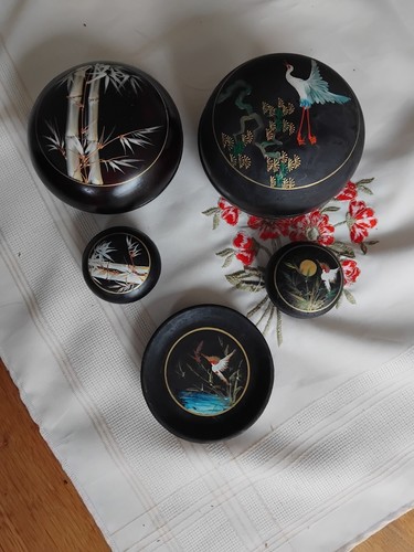 Vintage japanese hand painted - vintage,