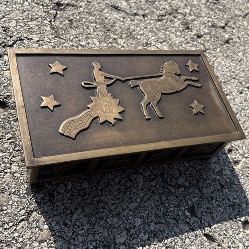 Art deco bronze - deco, box