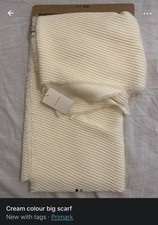 Square Cream Colour Scarf