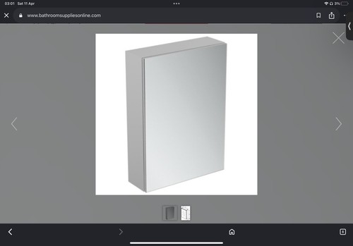 Ideal standard 50cm mirror - ideal,