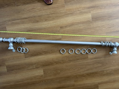 Curtain pole wood 46mm - curtain,