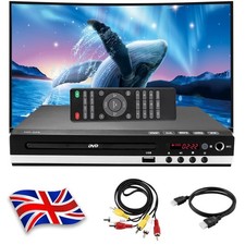 HDMI DVD Player for TV, 1080P Region Free DVD Players for TV,Slim Mini DVD Play