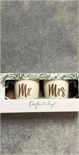 Mrs wedding mugs gift - mr,