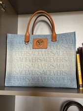 Versace Denim Large Tote