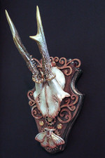 Steampunk Deer Skull Antlers