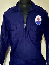 Maserati Badged Zip Front Navy