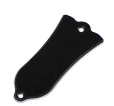 Truss Rod Cover Plate Bell Style for Les Paul Gibson Guitars Two Ply Black