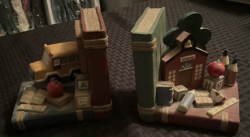 Vintage bookends school - vintage,