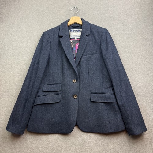 Joules tweed jacket - tweed, navy