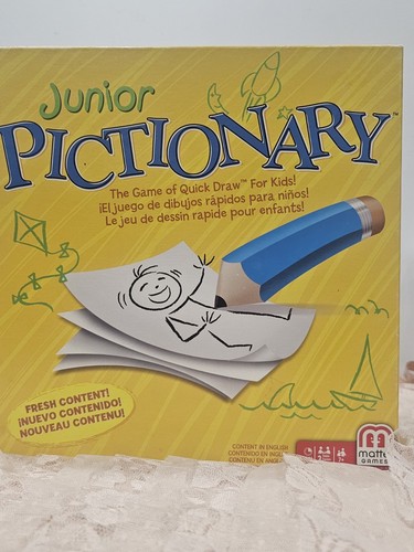 Pictionary junior mattel - by,