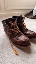 Red Wing Shoes MOC Toe Boots