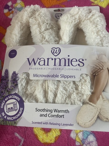 Warmies microwaveable slippers - microwaveable,