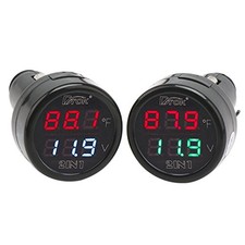  Car Thermometer, 2pcs Digital