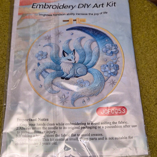 Embroidery kit hoop - embroidery,