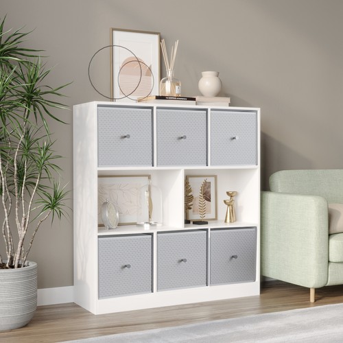Asymmetrical white cube - 8,