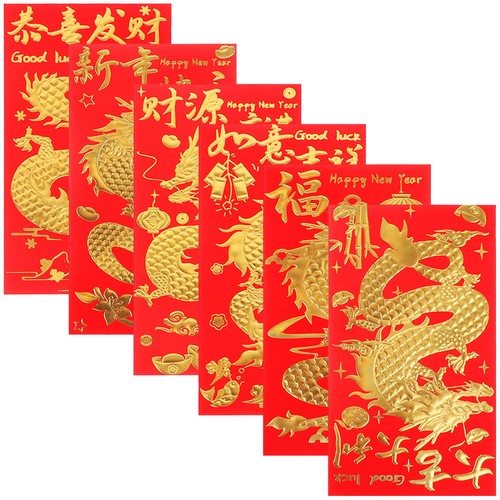 Pcs red envelopes chinese - pcs,