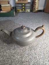 Vintage Period Pewter Tea Pot