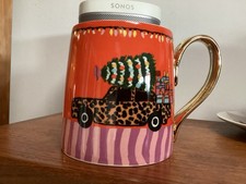 Anthropologie Christmas Mug