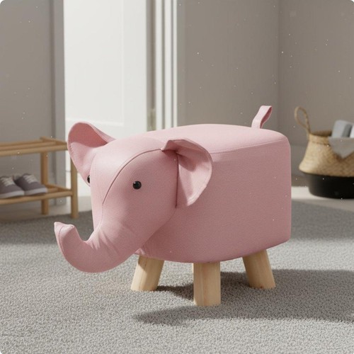 Fabric elephant bench - fabric,