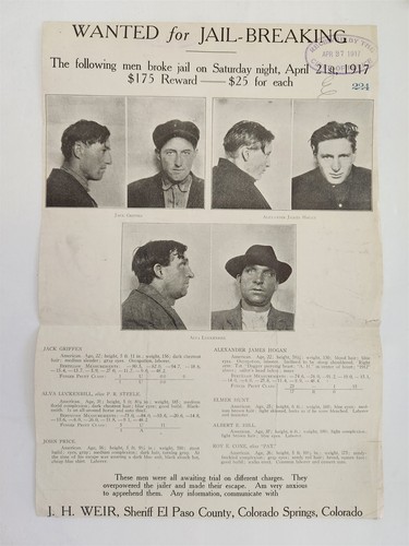 1917 antique crime wanted - 1917,