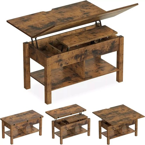 Coffee table height adjustable - table,