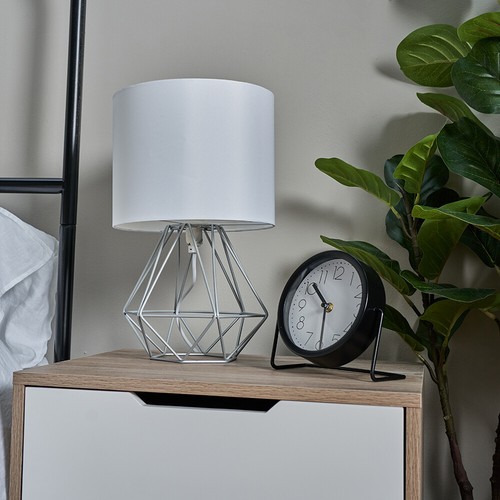 Bedside table lamp industrial - table,