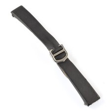 Cartier Roadster 2675 Ladies Black Satin Watch Strap 15.5mm Wide and Clasp