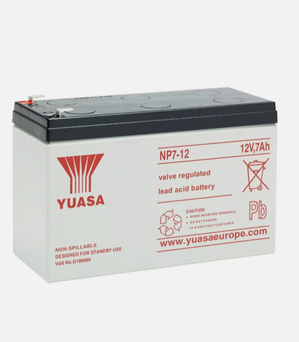 Genuine yuasa volt 7ah - yuasa,