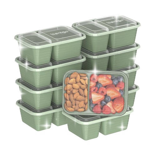Prep compartment snack - prep, 2-compartment