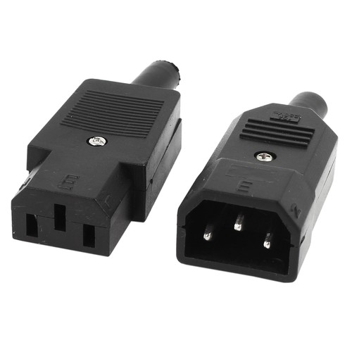 Pair black iec - pair,