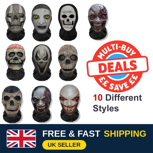 Ghost face skull balaclava - ghost,