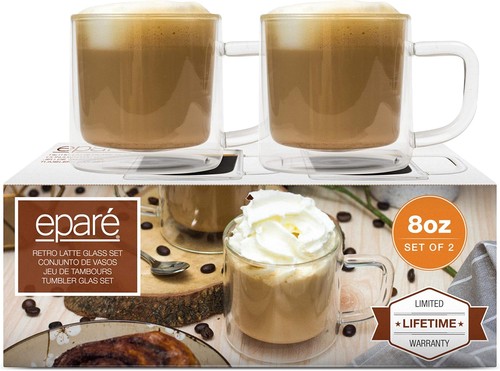 Epar latte glass mug - epar,