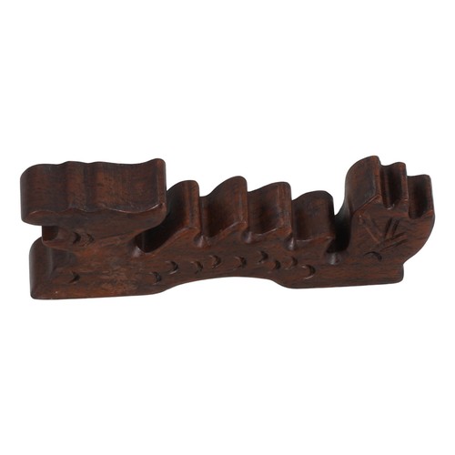 Wooden brush holder pen rack - brush,